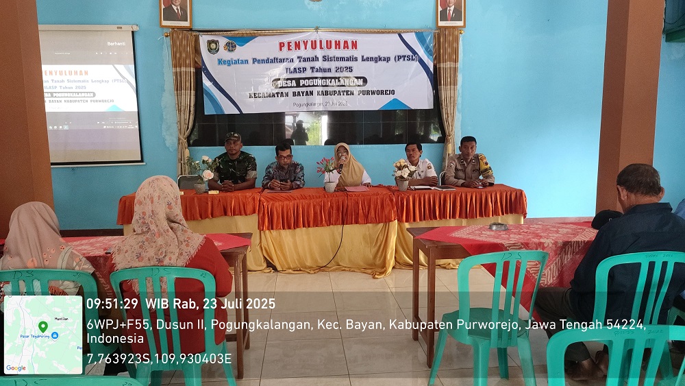 Penyuluhan PTSL ILASP Tahun 2025